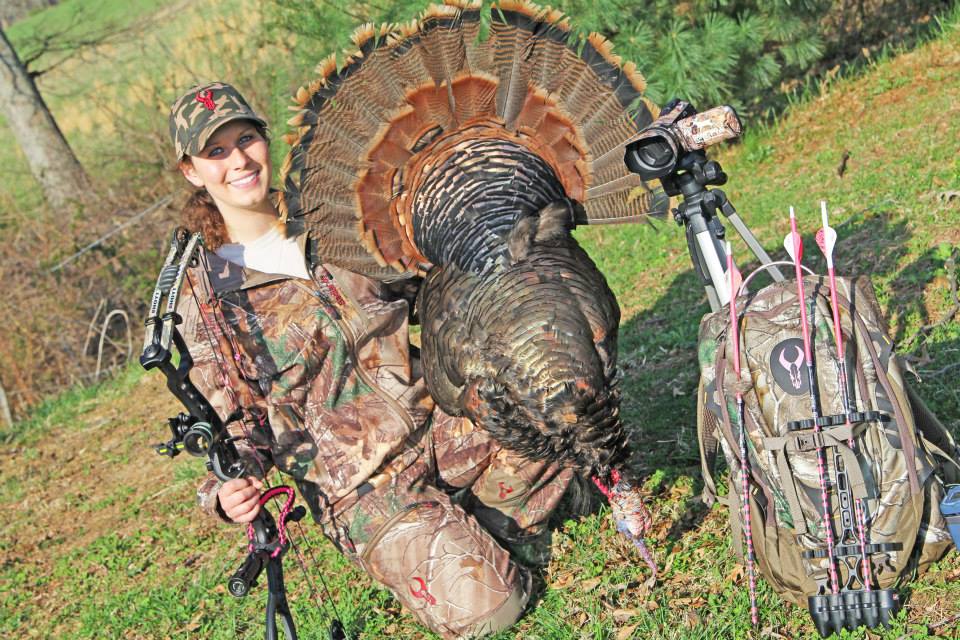 Kirsten’s First Turkey Bow Kill