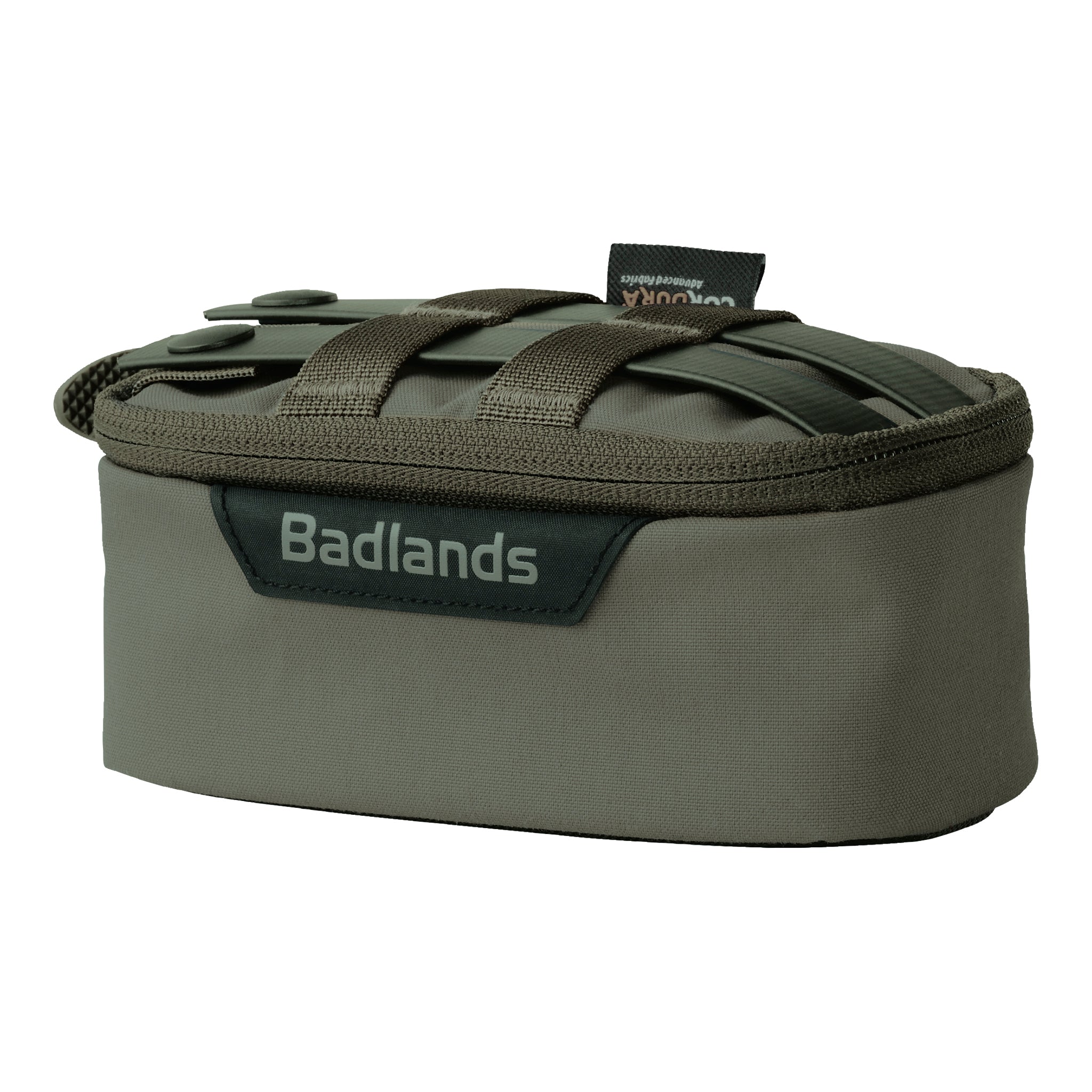 Olive green Moonrivers gear bag with logo, sturdy straps, and durable fabric, shown against a white background.